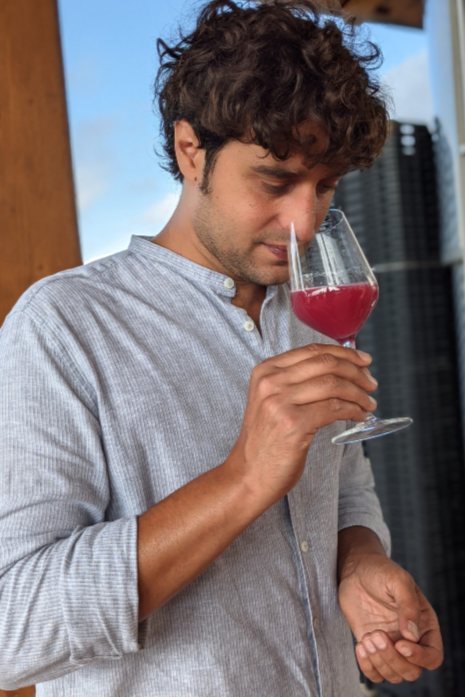 Luca Pannone Degustationsmenü Lazise Natiia Villa Bottona Wine Relais Lazise Wine Resort Luxus